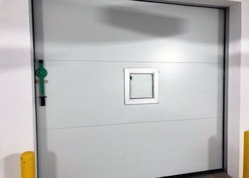 Dettaglio delle porte in atmosfera controllata