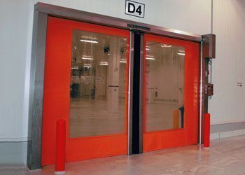Porta a rullo apertura orizzontale
